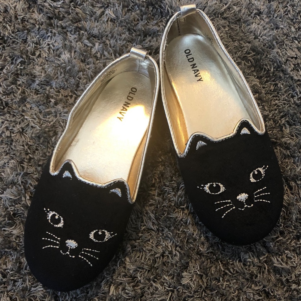 Old Navy Black Cat Flats